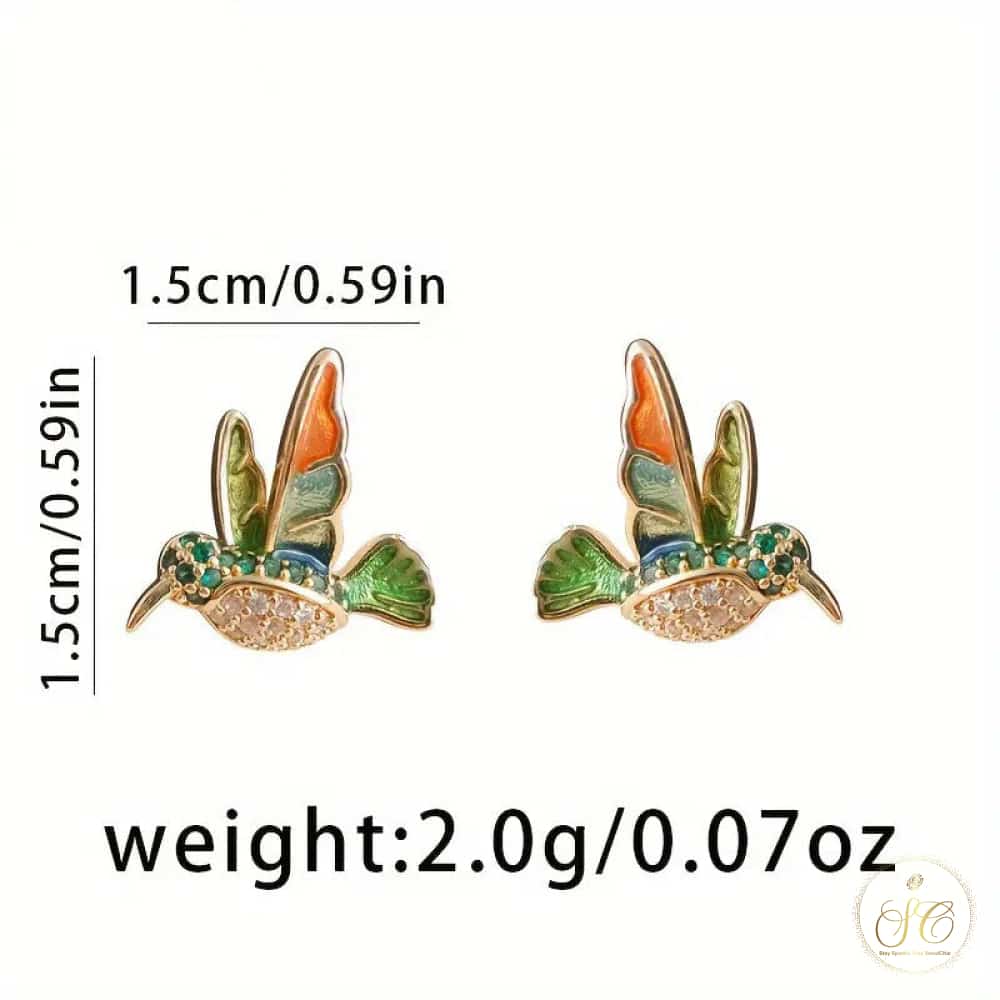 Classic Bohemian Hummingbird Earrings - SeoulChic.store