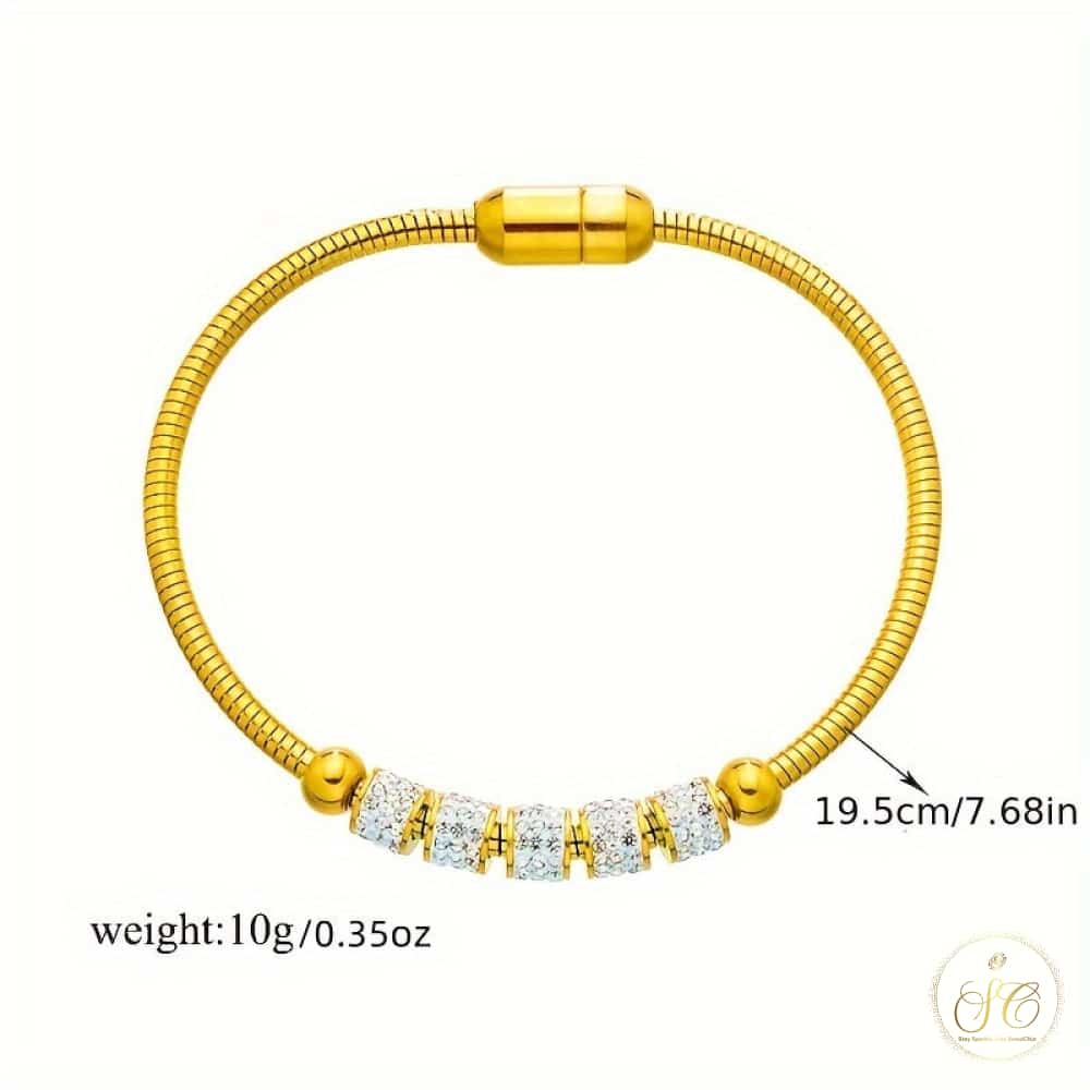 Premium Elegant French Retro Minimalist Golden Bracelet - SeoulChic.store