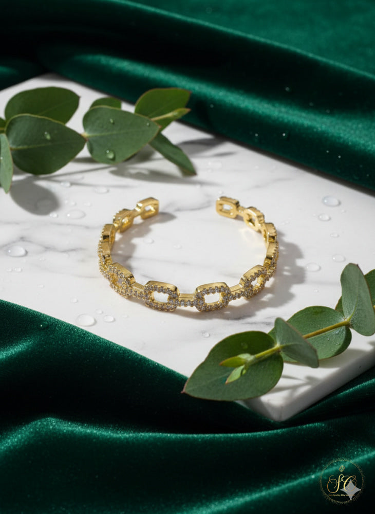 Luxury Diamond Inspired Elegant Cubic Zirconia Bracelet - SeoulChic.store