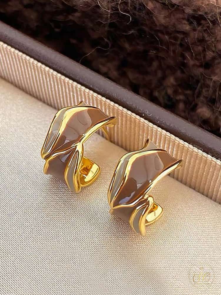 Signature 3Pairs Elegant Vintage French Chic Mini Earrings Set - SeoulChic.store