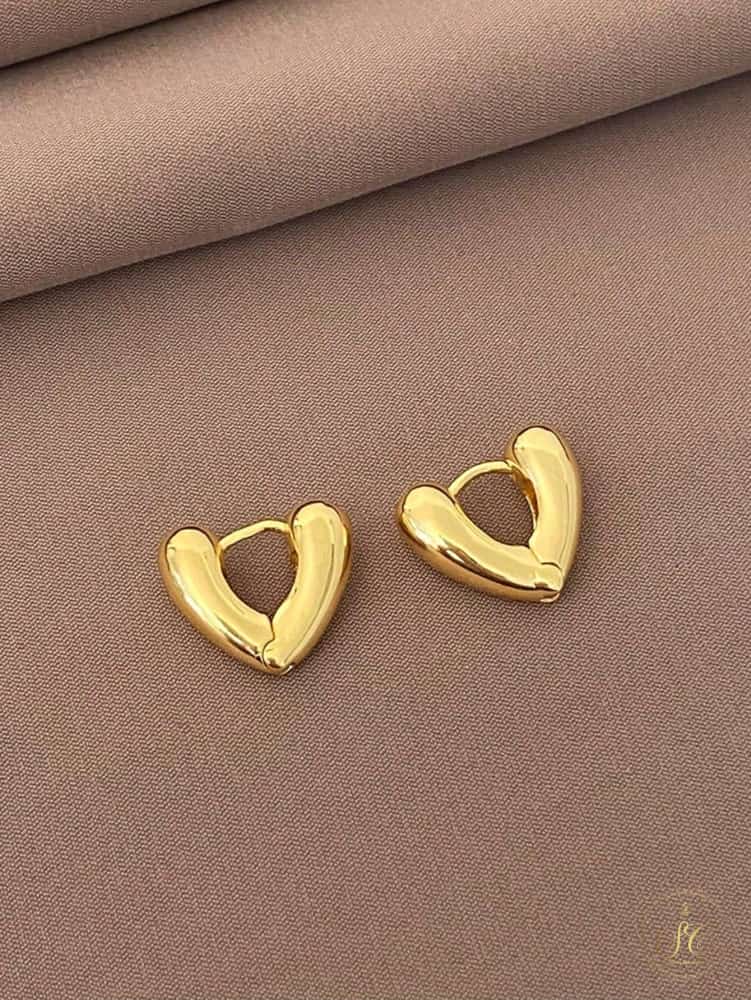 Modern 5Piece Minimalist Vintage Geometric Metal Earrings Set - SeoulChic.store