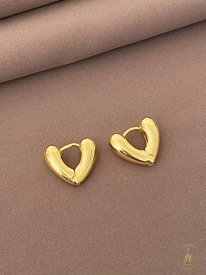 Modern 5Piece Minimalist Vintage Geometric Metal Earrings Set - SeoulChic.store