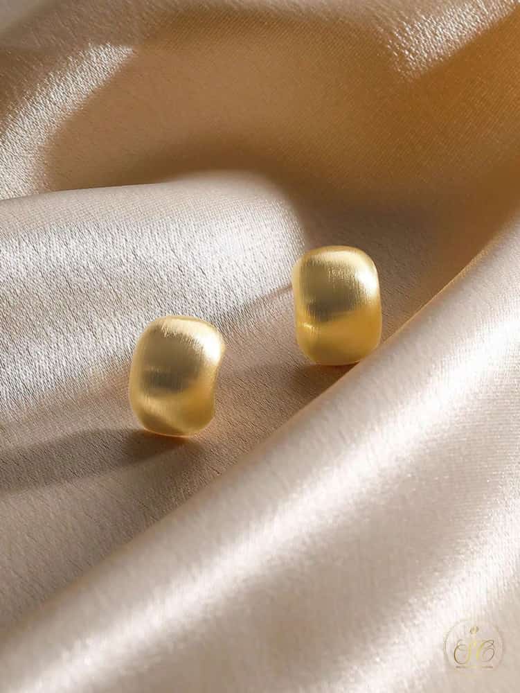 Modern 5Piece Minimalist Vintage Geometric Metal Earrings Set - SeoulChic.store