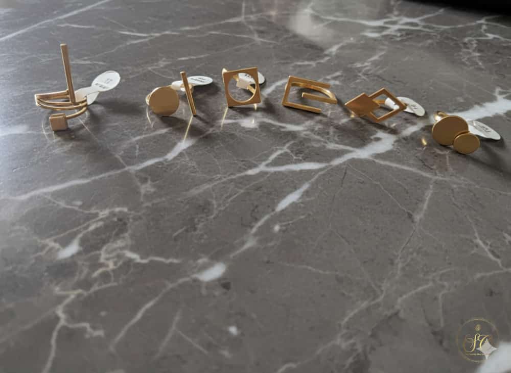Classic 6Piece Chic Random Geometric Ring Set - SeoulChic.store