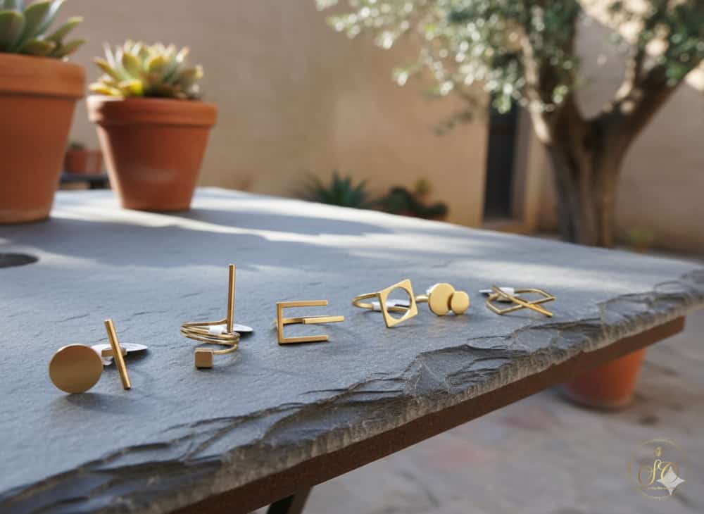 Luxury 6Piece Random Stylish Irregular Geometric Shapes Ring Set - SeoulChic.store