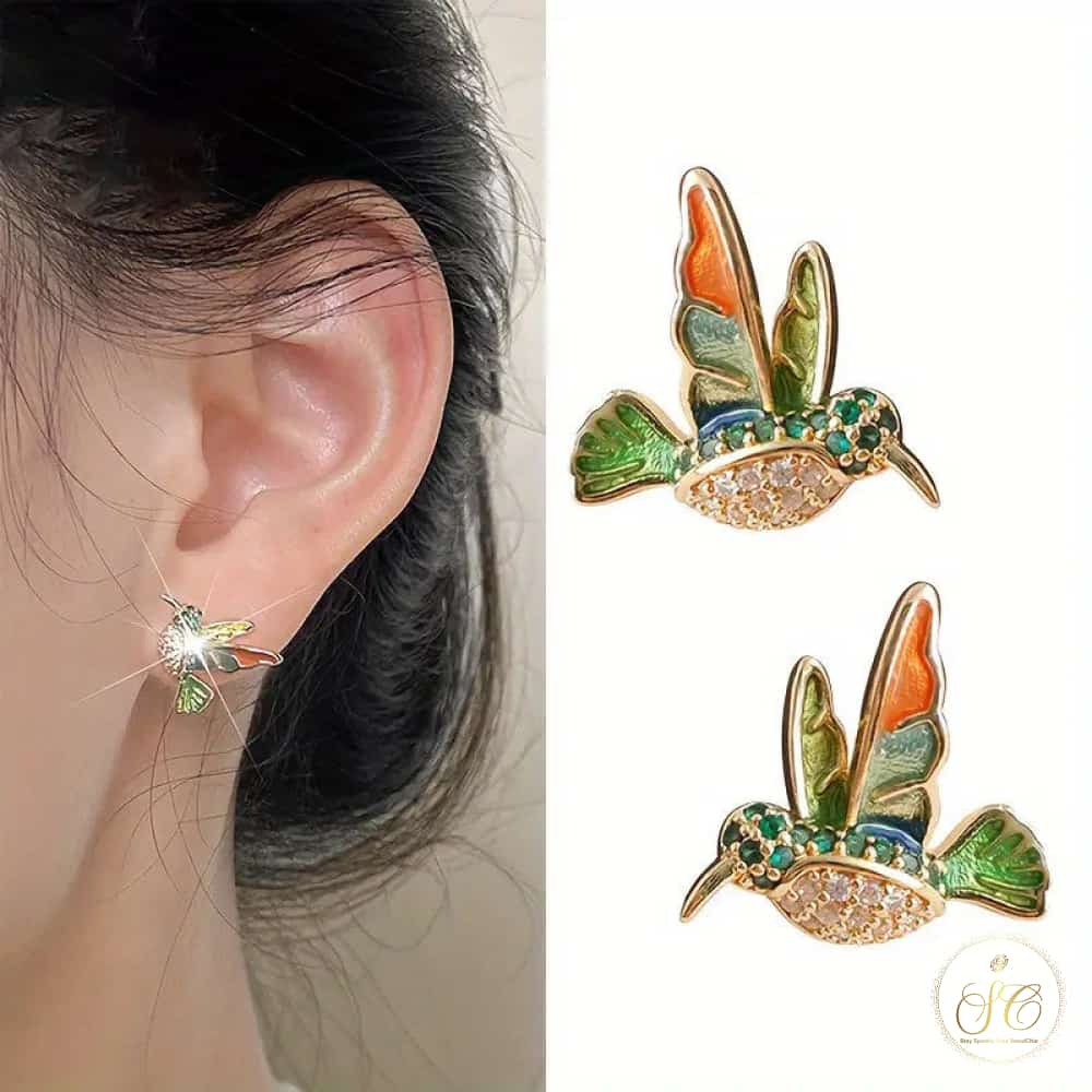 Classic Bohemian Hummingbird Earrings - SeoulChic.store