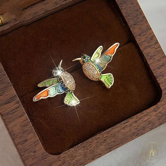 Classic Bohemian Hummingbird Earrings - SeoulChic.store