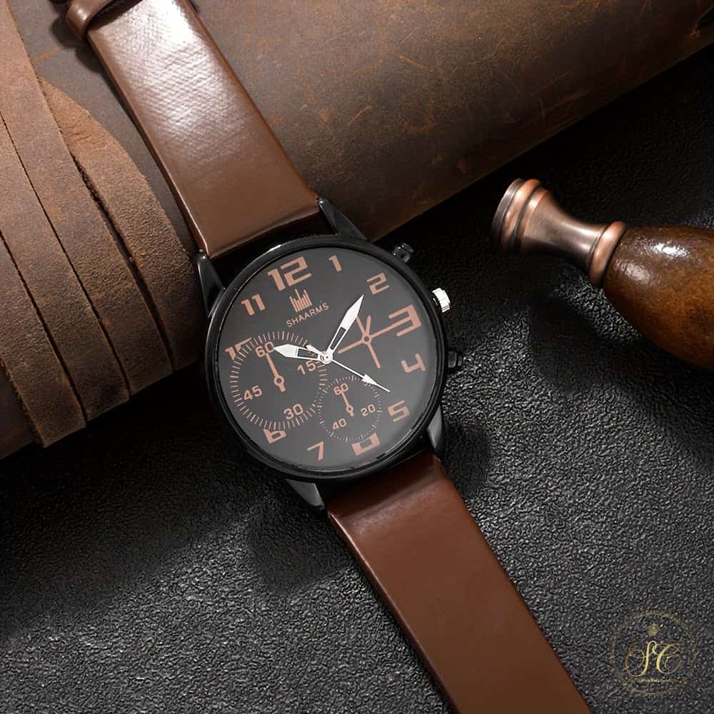 Premium Casual Analog Quartz Watch Bracelet Set - SeoulChic.store