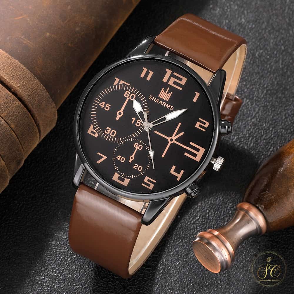 Premium Casual Analog Quartz Watch Bracelet Set - SeoulChic.store
