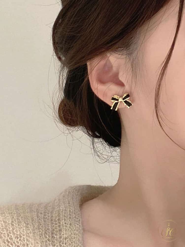 Elegant Charming Bow Earrings - SeoulChic.store