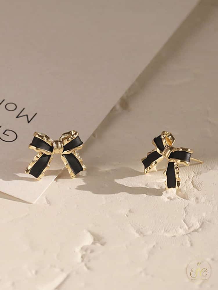Elegant Charming Bow Earrings - SeoulChic.store