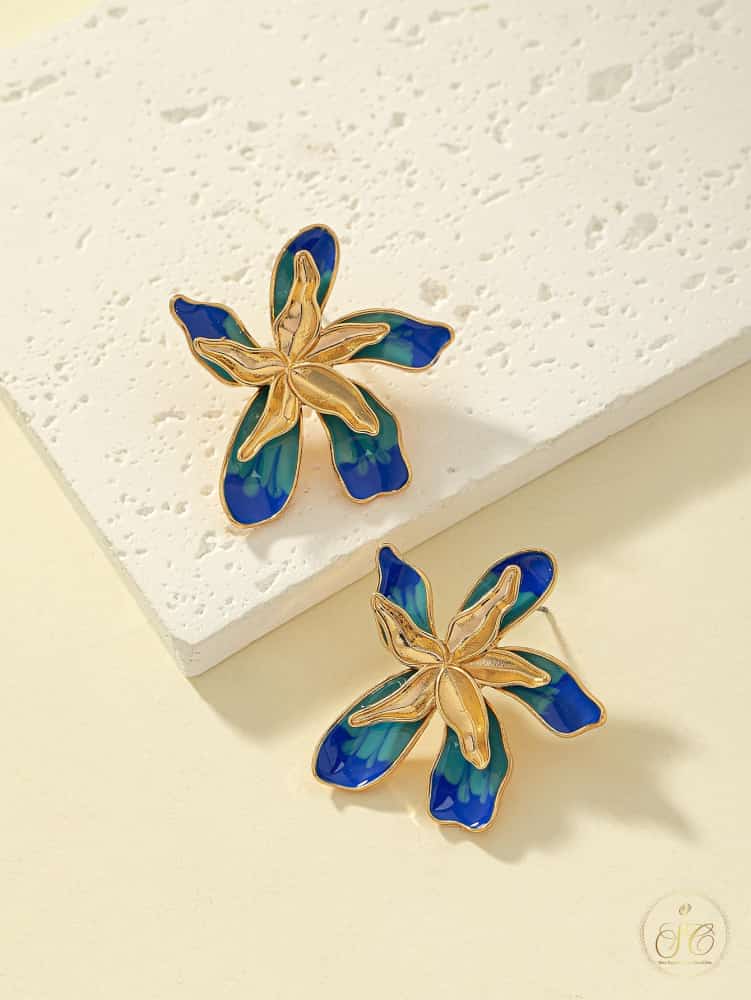 Refined Charming Flower Earrings - SeoulChic.store