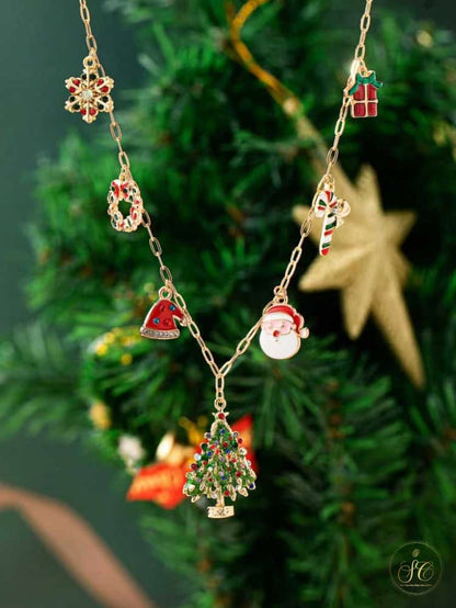 Premium Christmas Tree Pendant Necklace - SeoulChic.store