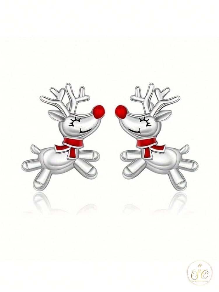 Classic Cute Reindeer Earrings - SeoulChic.store