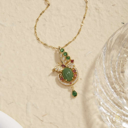 Timeless Elegant Gold Plated Butterfly Pendant Necklace - SeoulChic.store