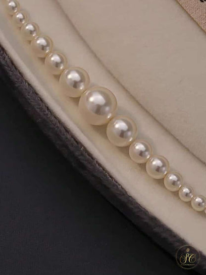 Timeless Elegant Ombre Round Pearl Necklace - SeoulChic.store