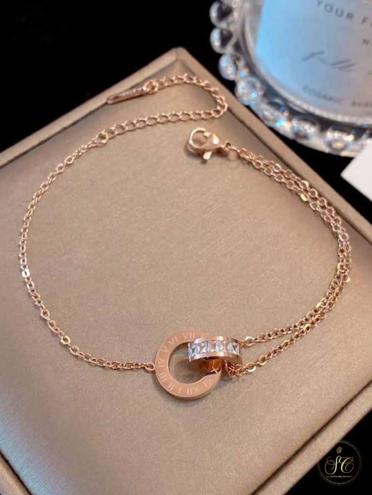 Modern Exquisite Minimalist Stainless Steel Roman Numeral Jewelry Set - SeoulChic.store