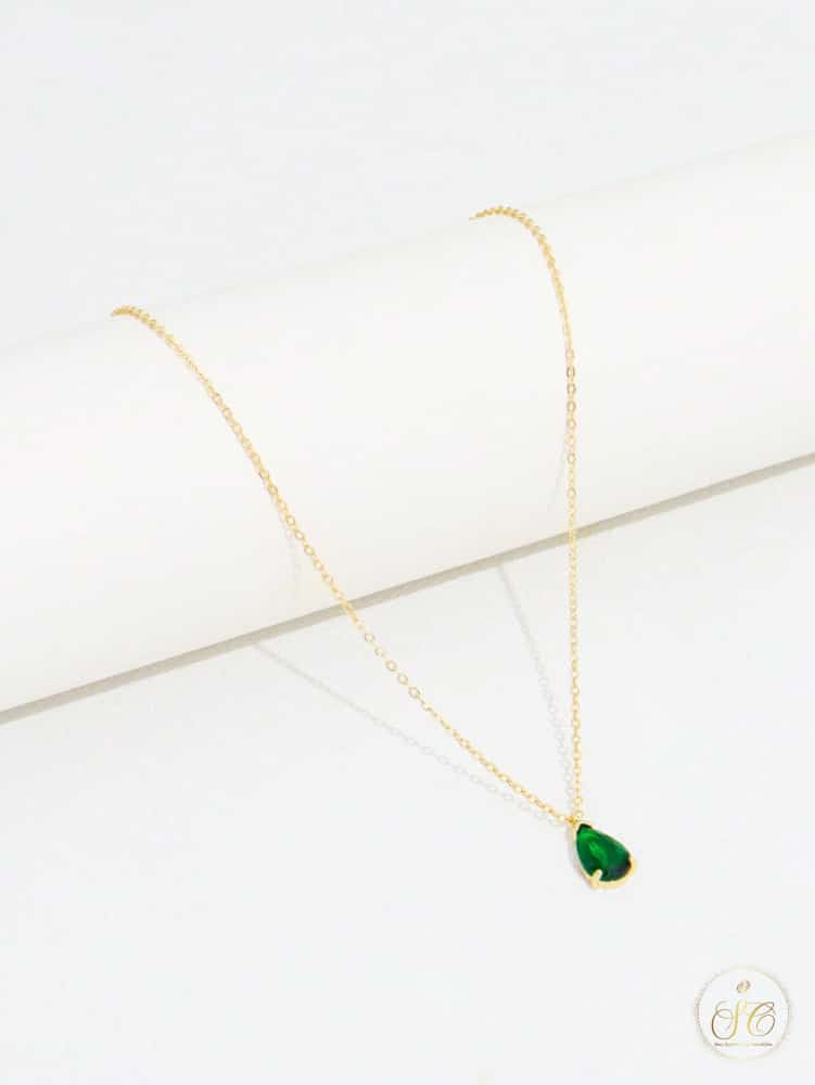 Classic Exquisite Vintage Green Pendant Necklace - SeoulChic.store