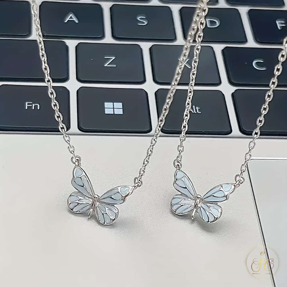 Graceful Glowing In The Dark Butterfly Jewelry Set - SeoulChic.store