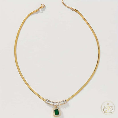 Elegant Luxurious White Tbar Stainless Steel Jewelry Set - SeoulChic.store