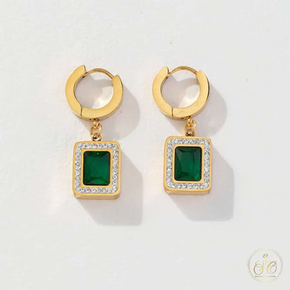 Elegant Luxurious White Tbar Stainless Steel Jewelry Set - SeoulChic.store