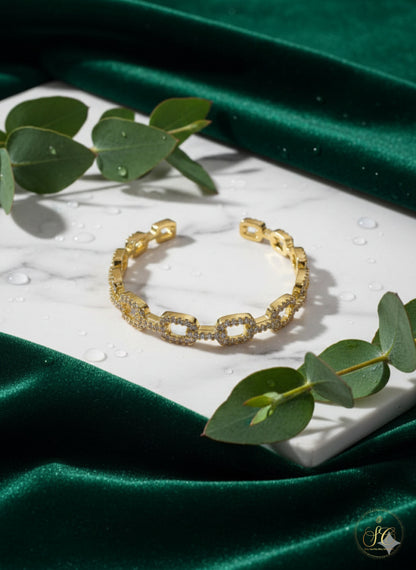 Luxury Diamond Inspired Elegant Cubic Zirconia Bracelet - SeoulChic.store