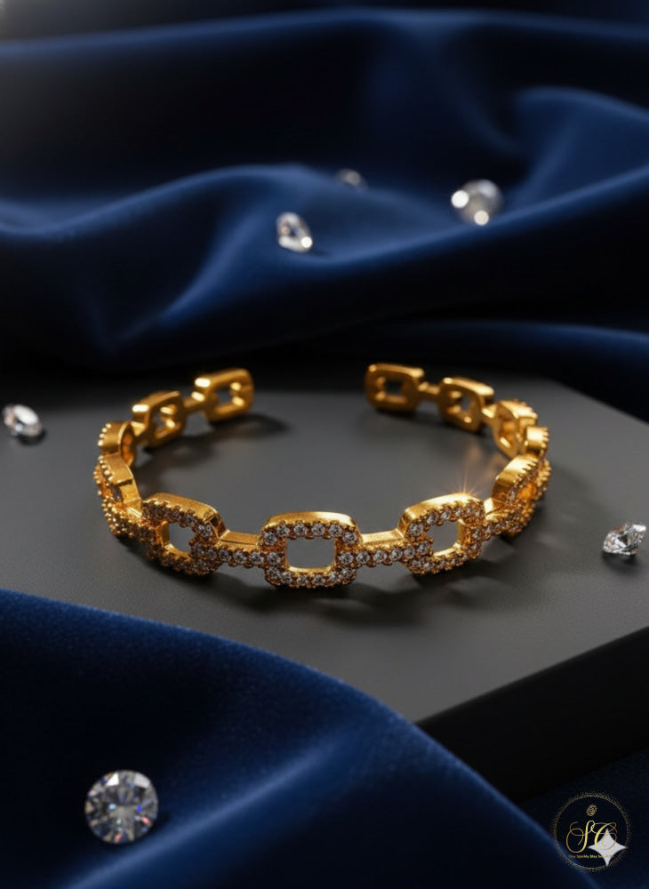 Luxury Diamond Inspired Elegant Cubic Zirconia Bracelet - SeoulChic.store