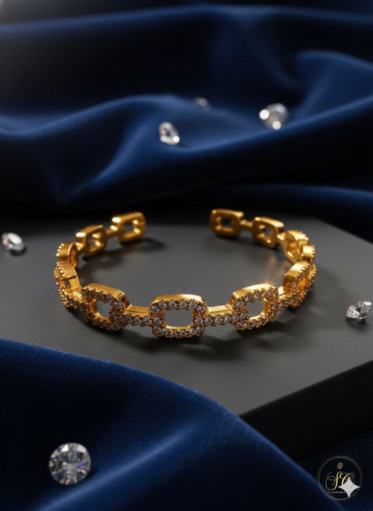 Luxury Diamond Inspired Elegant Cubic Zirconia Bracelet - SeoulChic.store