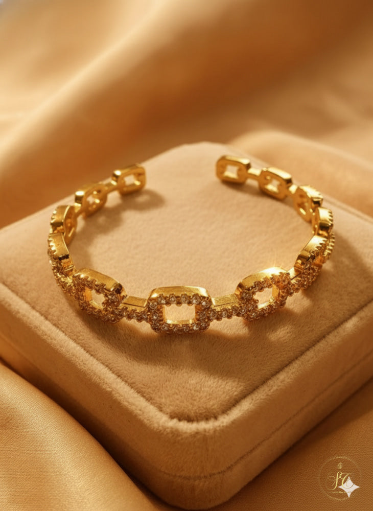 Luxury Diamond Inspired Elegant Cubic Zirconia Bracelet - SeoulChic.store