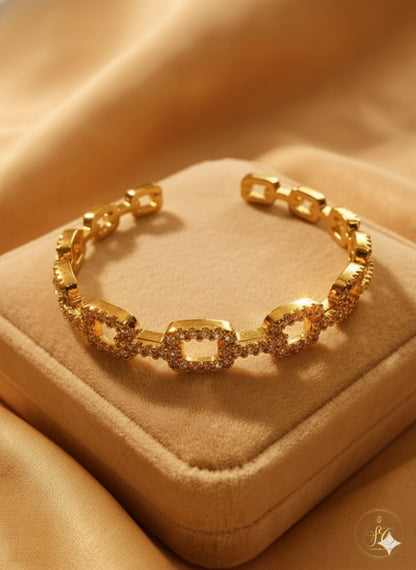 Luxury Diamond Inspired Elegant Cubic Zirconia Bracelet - SeoulChic.store