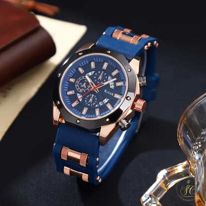 Premium Luxury Watch And Bracelet Set - SeoulChic.store