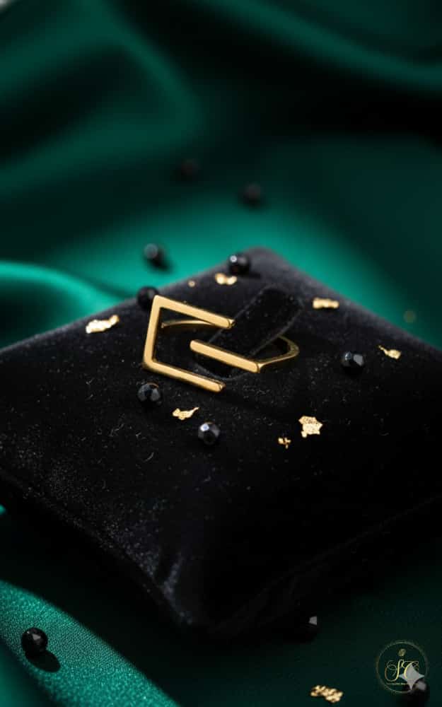 Elegant Modern Irregular Geometry Inspired Ring Set - SeoulChic.store