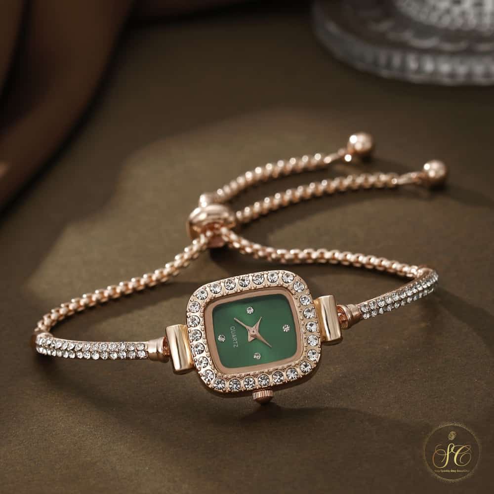 Luxury Stylish And Versatile Cute Watch And Bracelet Set - SeoulChic.store