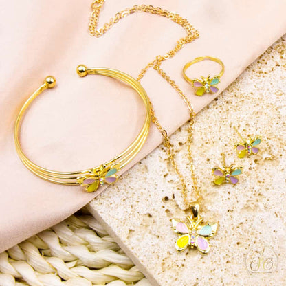 Graceful Stylish Butterfly Jewelry Set - SeoulChic.store