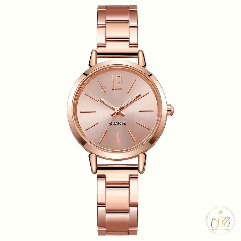 Timeless Stylish Watch And Butterfly Jewelry Set - SeoulChic.store
