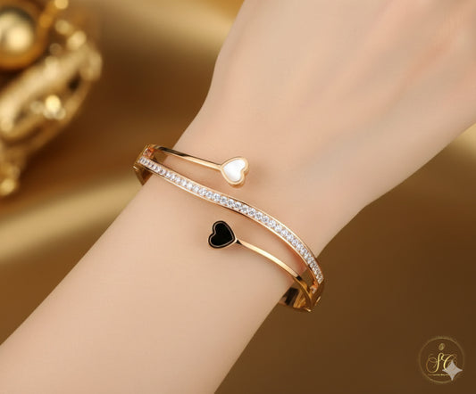 Timeless Rose Gold Twisted Rope Design Bracelet - SeoulChic.store